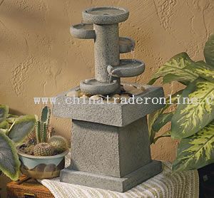 Spiral Bowls Fountain from China